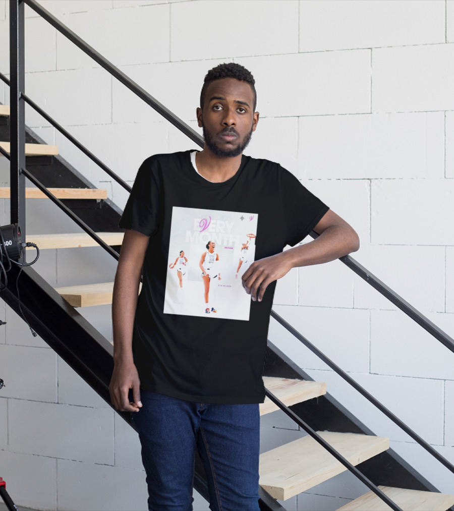 A'ja Wilson Las Vegas Aces Player Of Every Month Basketball Star T-Shirt