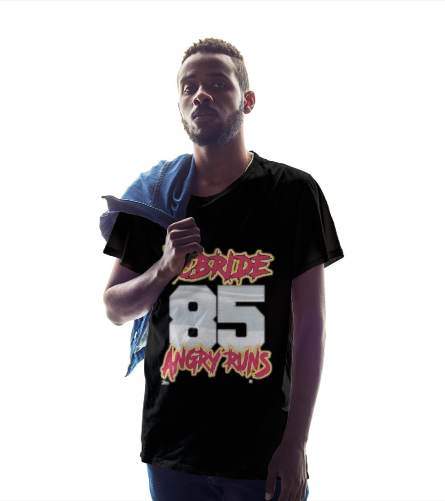McBride 85 Angry Runs Arizona Cardinals 2026 T-Shirt