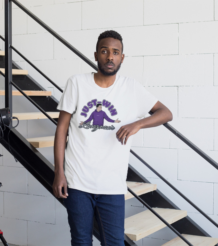 Just Win Justin Longmuir Fremantle Dockers Coach Embrace T-Shirt