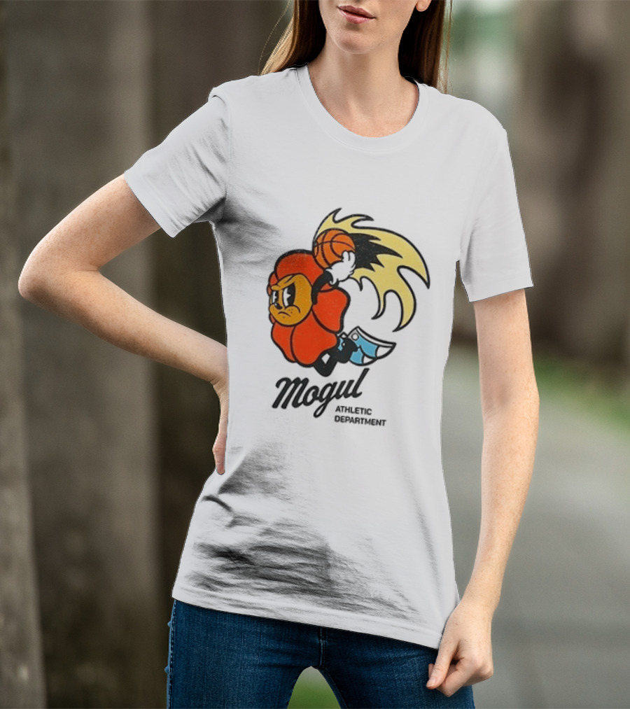 Mogul Athletic Department Dunking Character Basketball T-Shirt