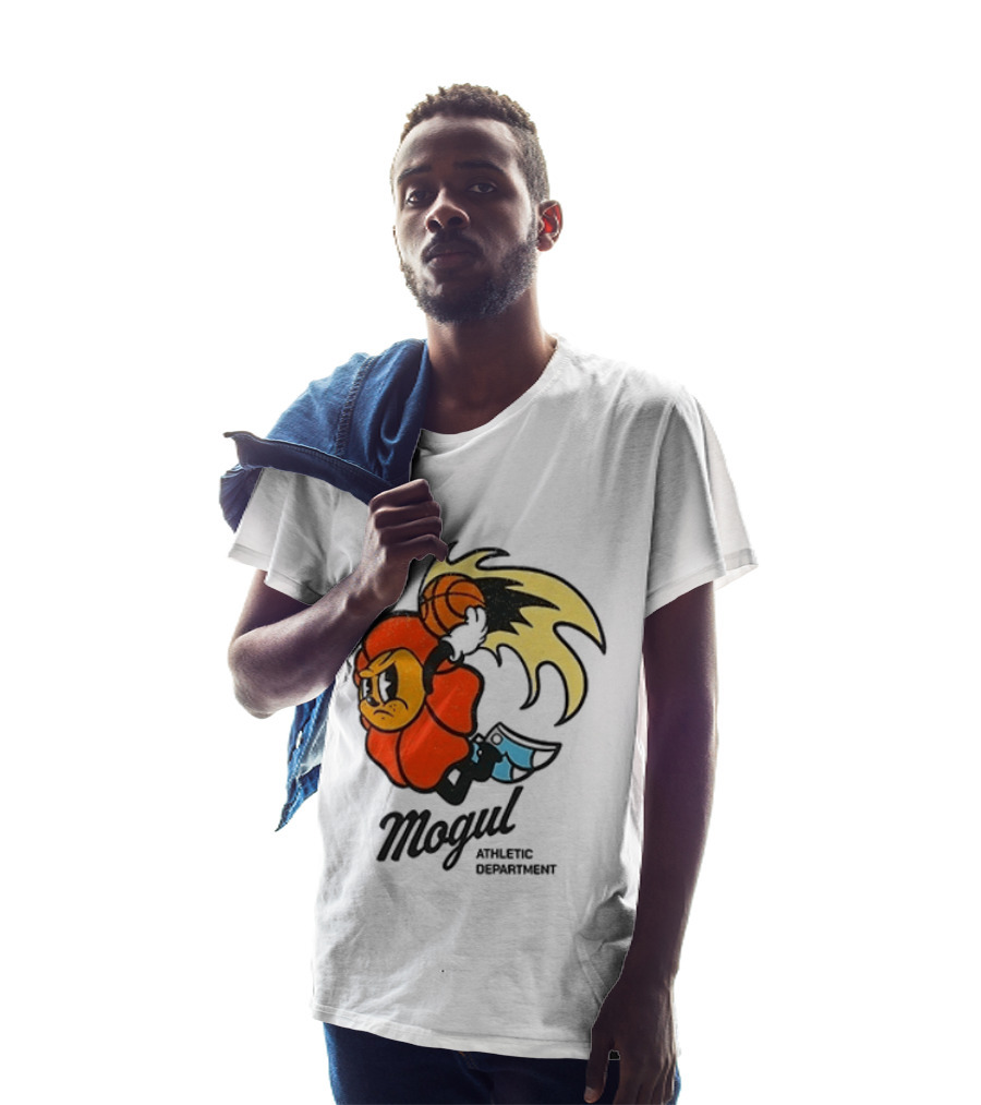 Mogul Athletic Department Dunking Character Basketball T-Shirt