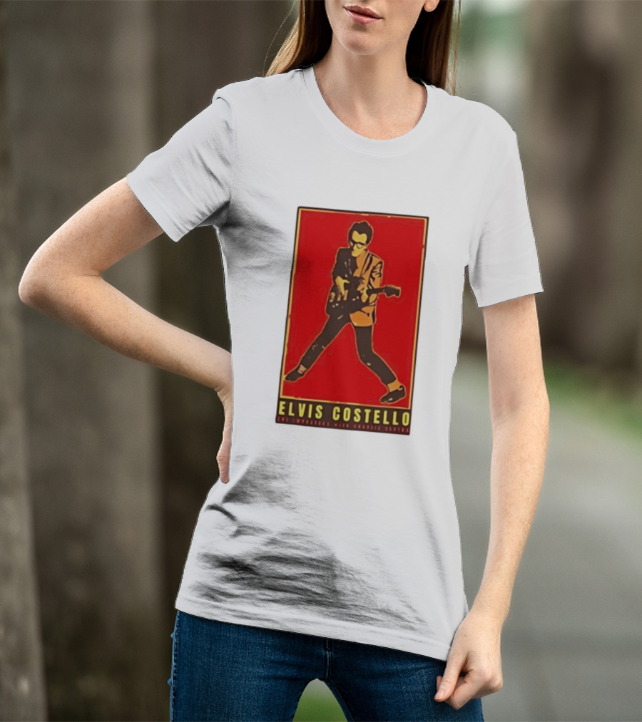 Elvis Costello And The Im S With Charlie Sexton Vintage Music T-Shirt