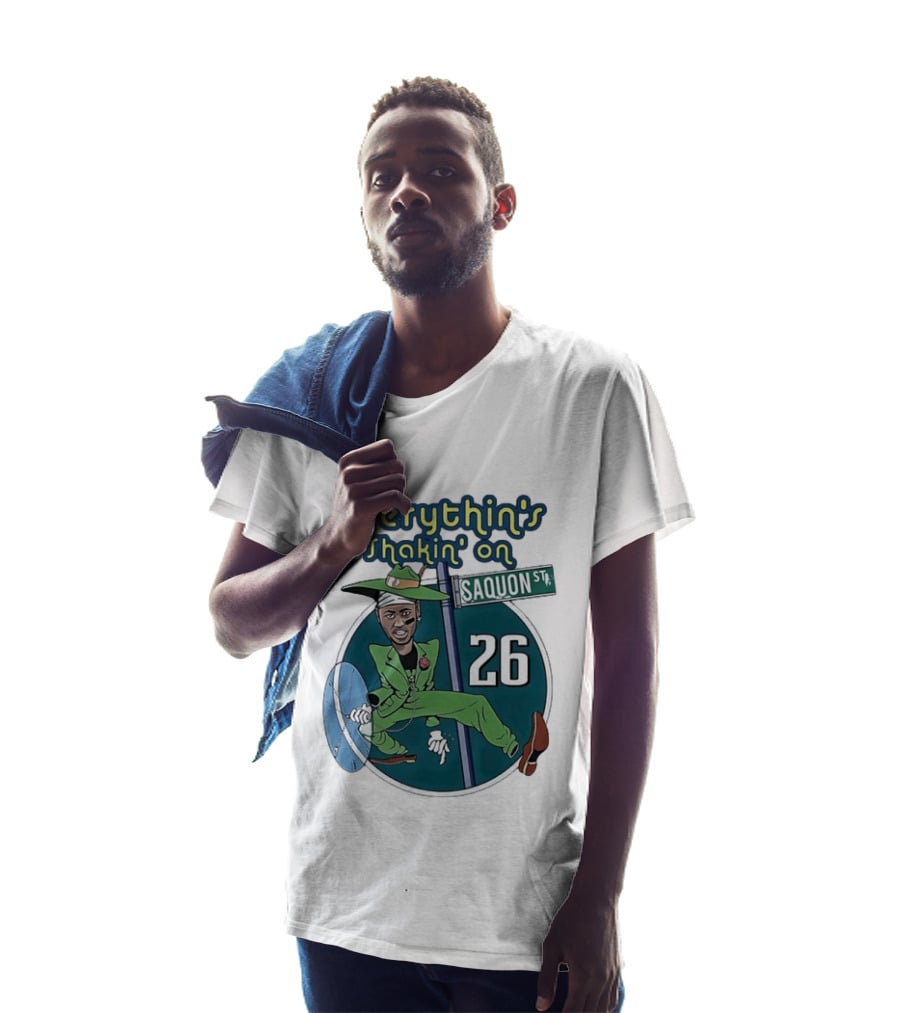 Saquon Barkley Everythin's Shakin' On Saquon St 26 T-Shirt