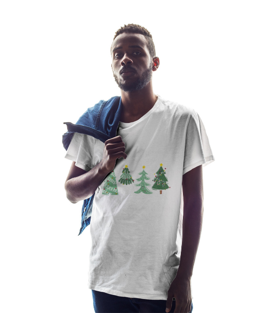 We All Grow In Our Own Season Four Christmas Trees Snowflakes T-Shirt