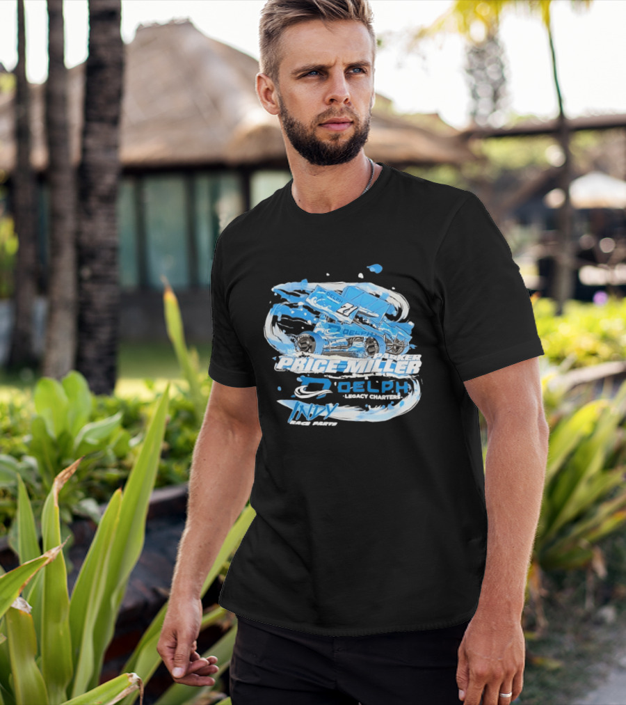 Parker Price Miller Delph Legacy Charters 21 Indy Race Parts Sprint Car T-Shirt