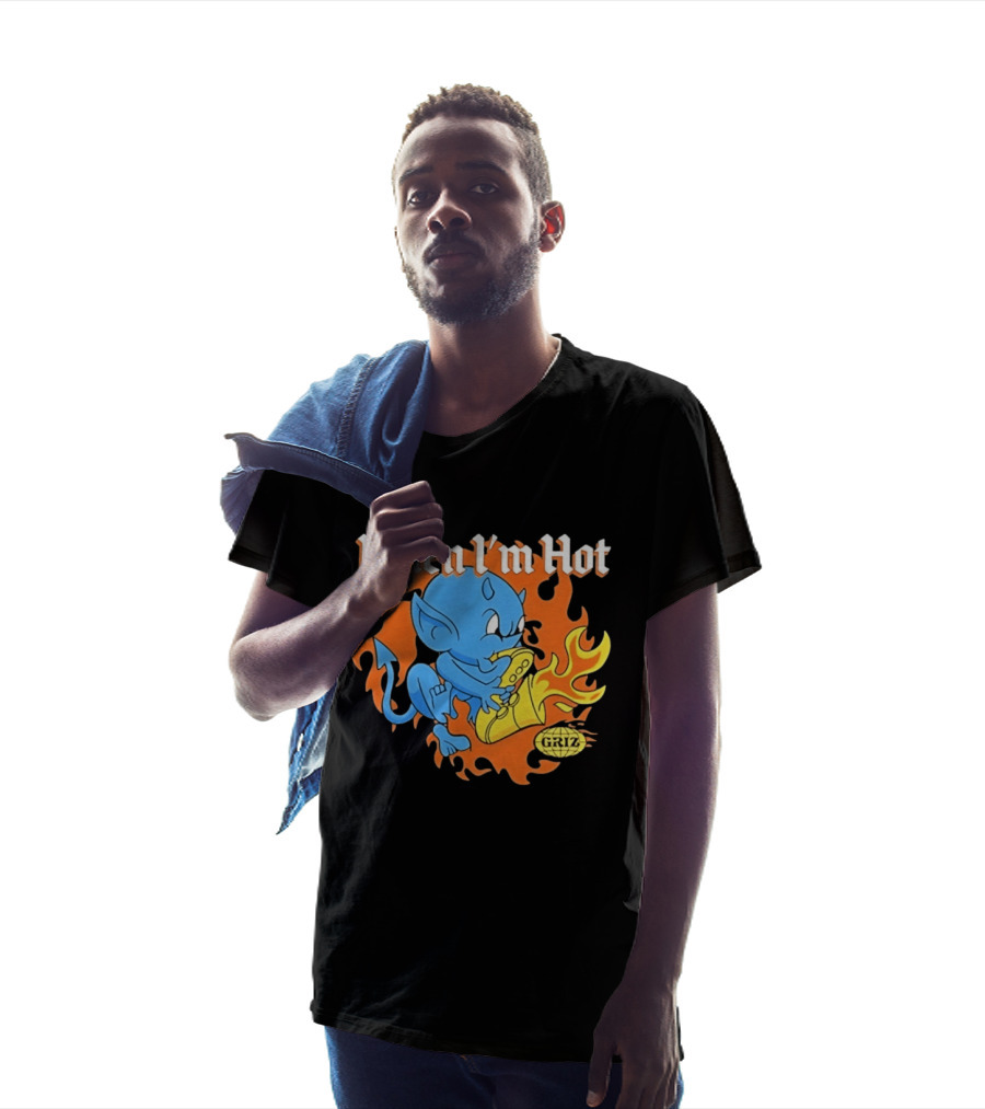 When I'm Hot Griz Saxophone Devil EDM Dubstep T-Shirt