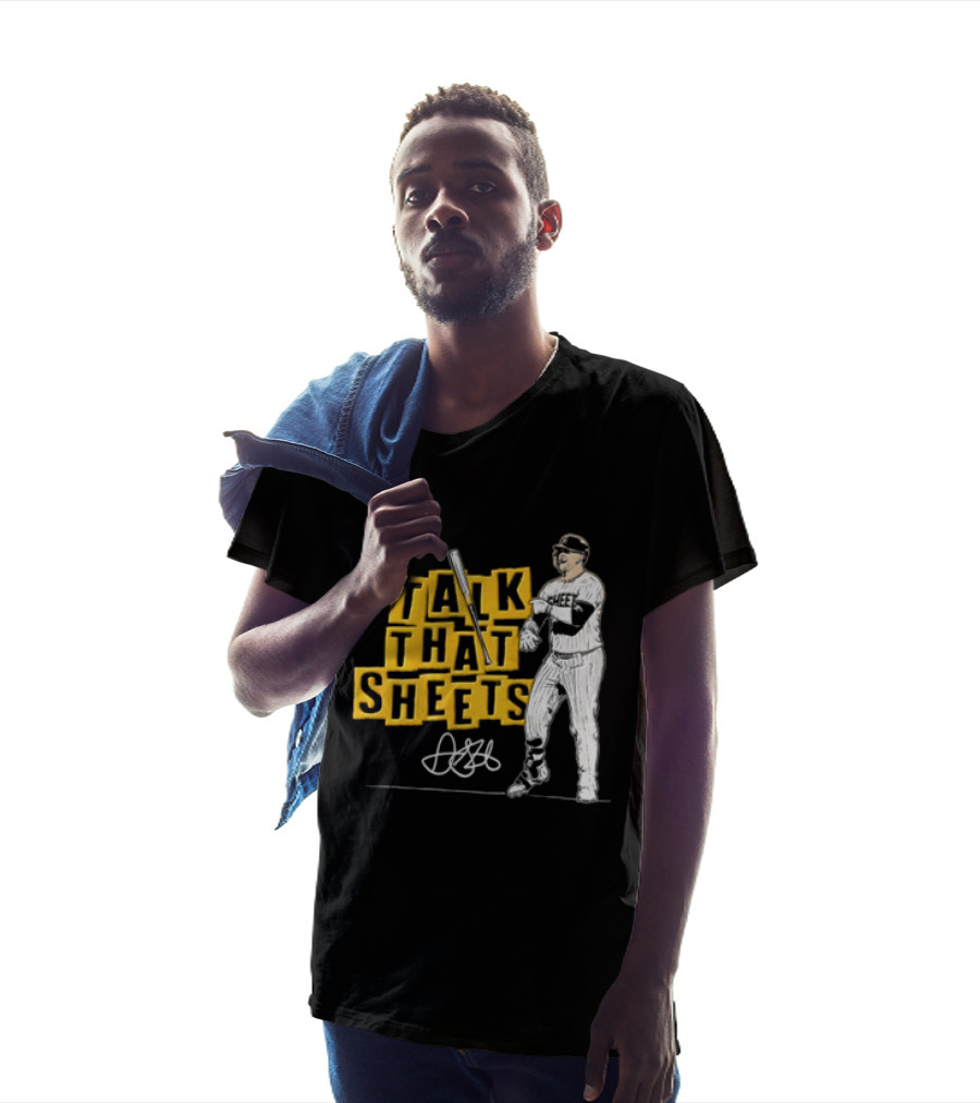 San Diego Padres Fernando Tatis Jr Talk That Sheets Baseball Player Batting Pose 23 T-Shirt