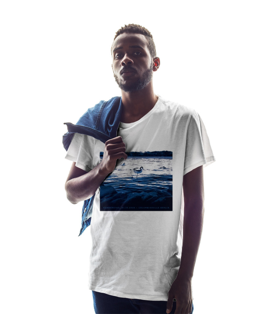 Donnerstag 01.10.2026 Columbiahhalle Berlin Death Cab For Cutie Birds By Water T-Shirt