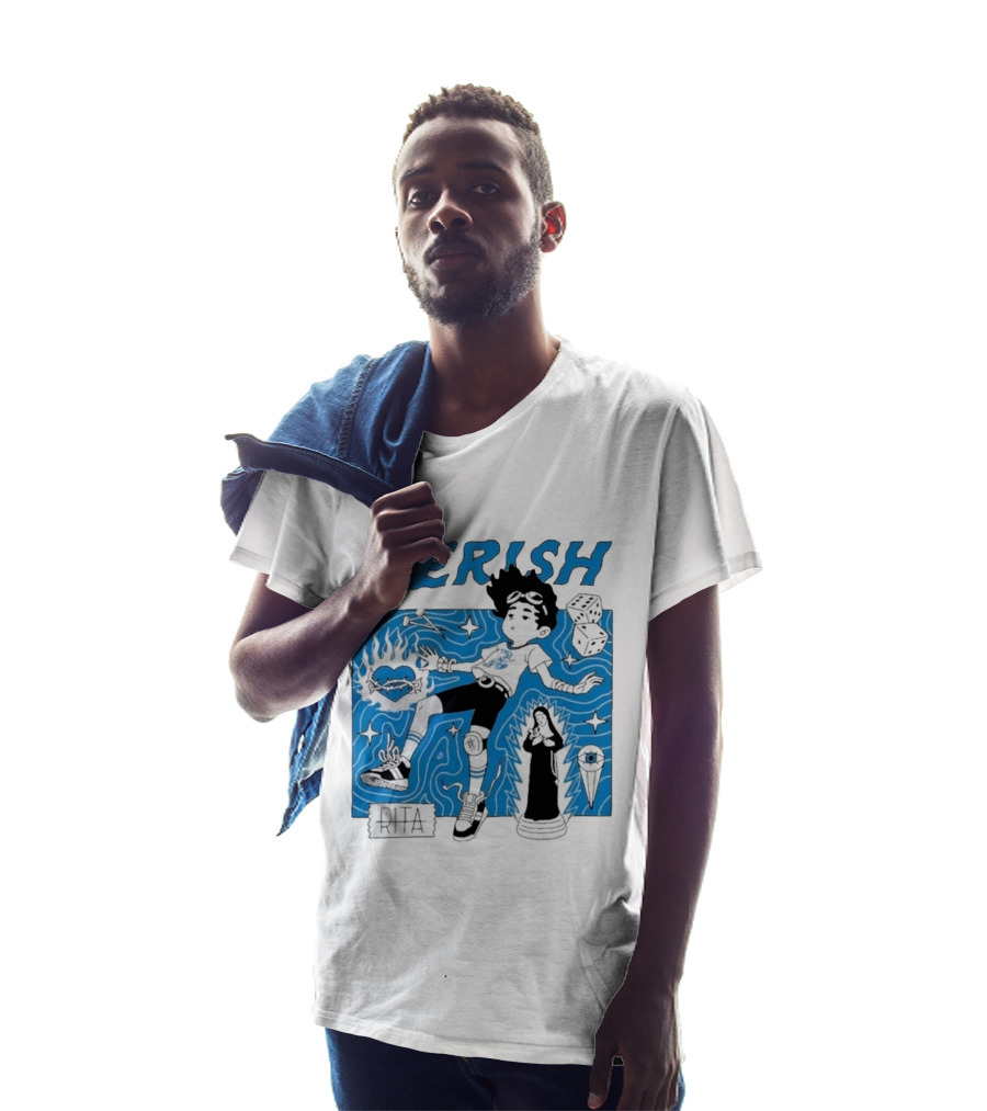 Paerish Escaping The Vapour Clouds Rita Dice Nun Statue T-Shirt