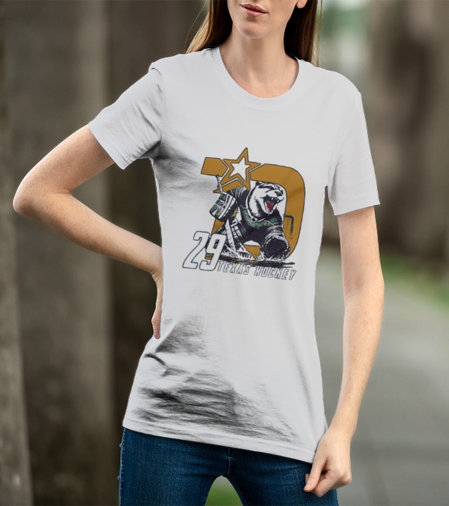 Texas Hockey Otter 29 Dallas Stars T-Shirt