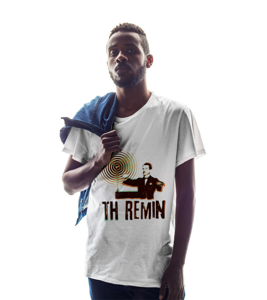 Theremin Electronic Music Leon Theremin Playing Instrument T-Shirt