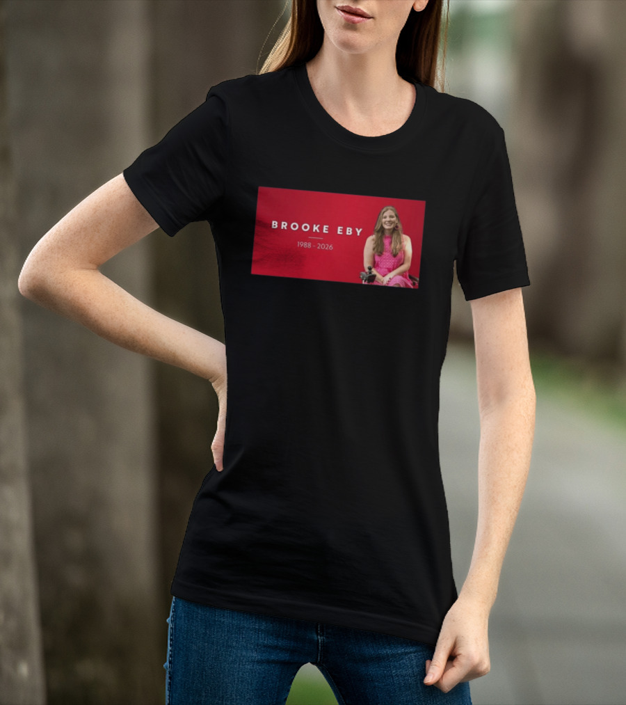 Brooke Eby 1988 2026 Memorial T-Shirt