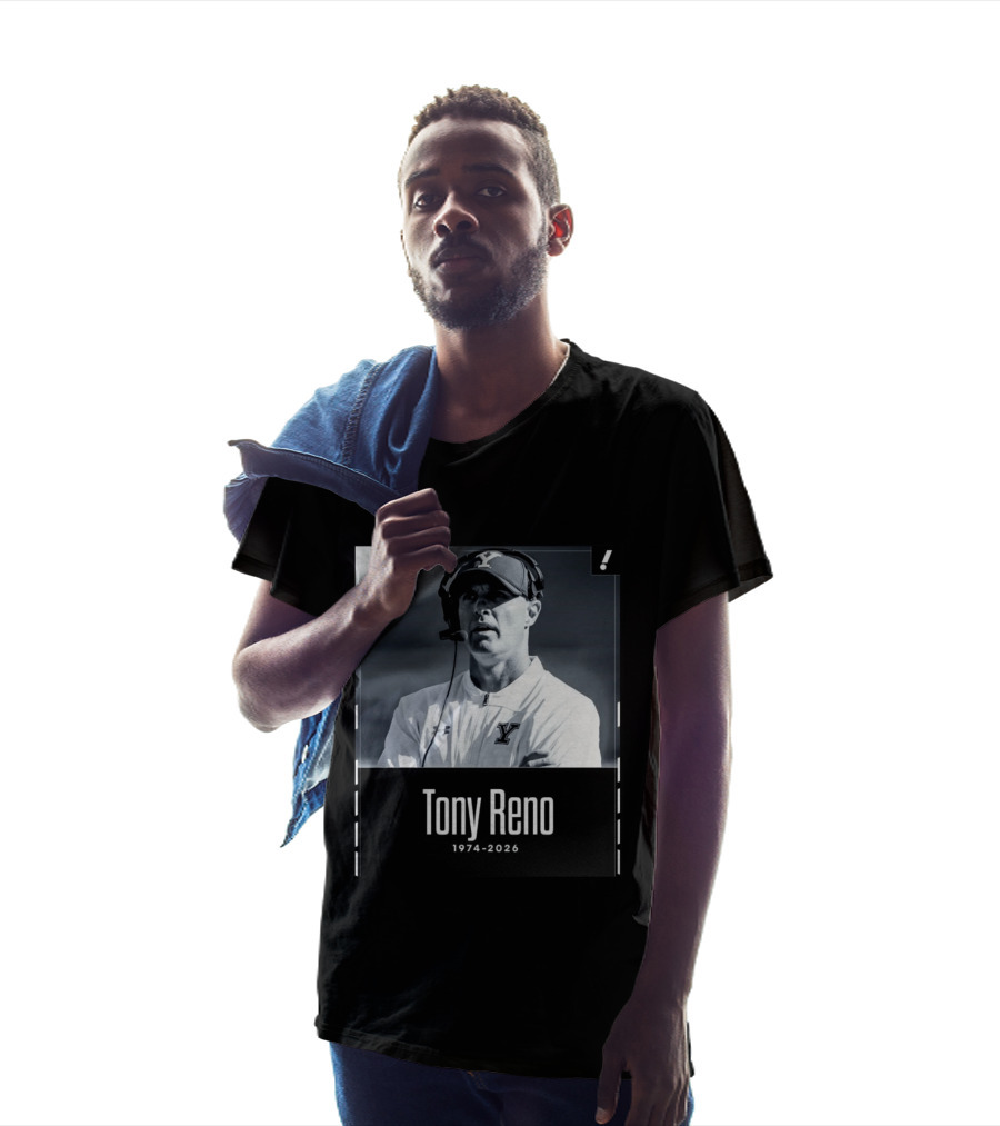 Tony Reno 1974 2026 Yale Coach Memorial T-Shirt