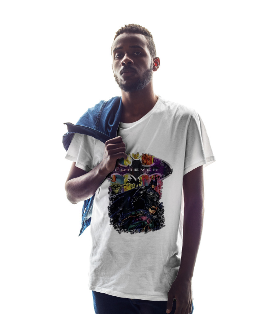 Batman Forever Gotham Robin DC Comics Superhero Action Adventure T-Shirt