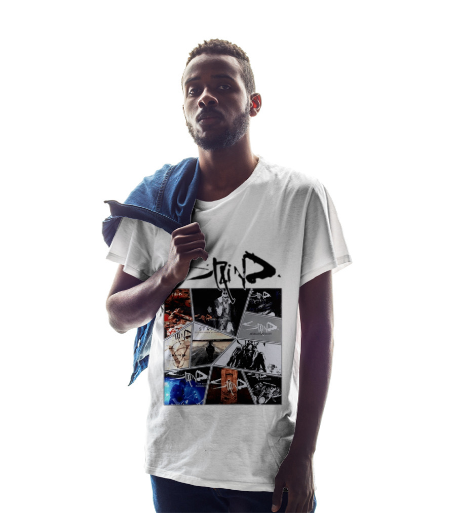 Staind Album Covers Collection Alternative Metal Band T-Shirt