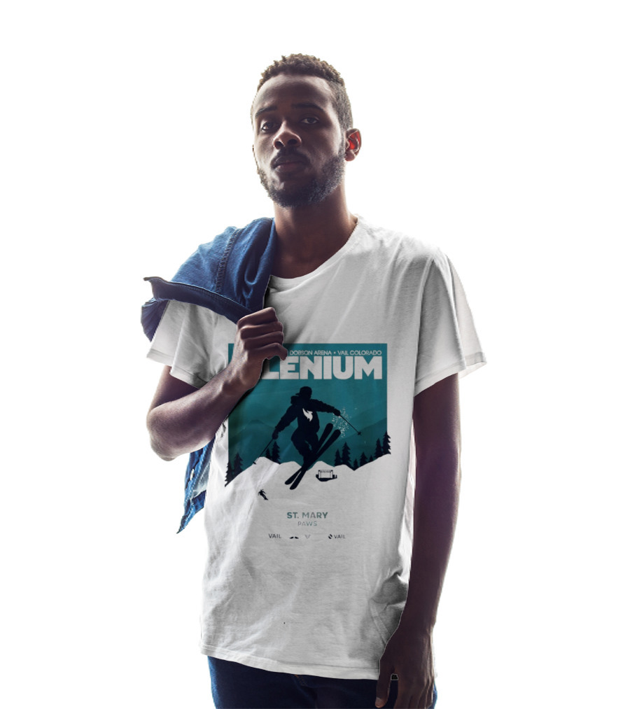 Illenium December 11 2026 Skiing Dobson Arena Vail Colorado Concert St Mary Paws T-Shirt