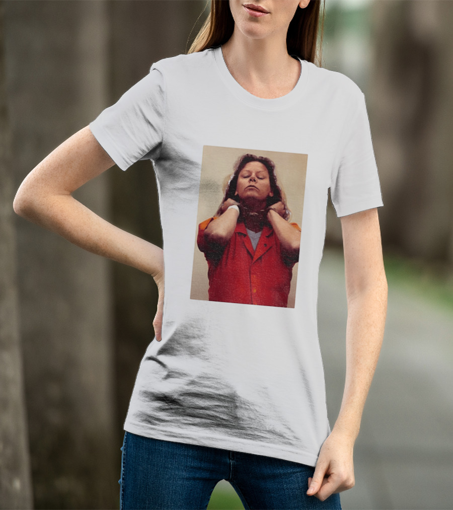 Aileen Wuornos True Crime Iconic Orange Jumpsuit Political T-Shirt
