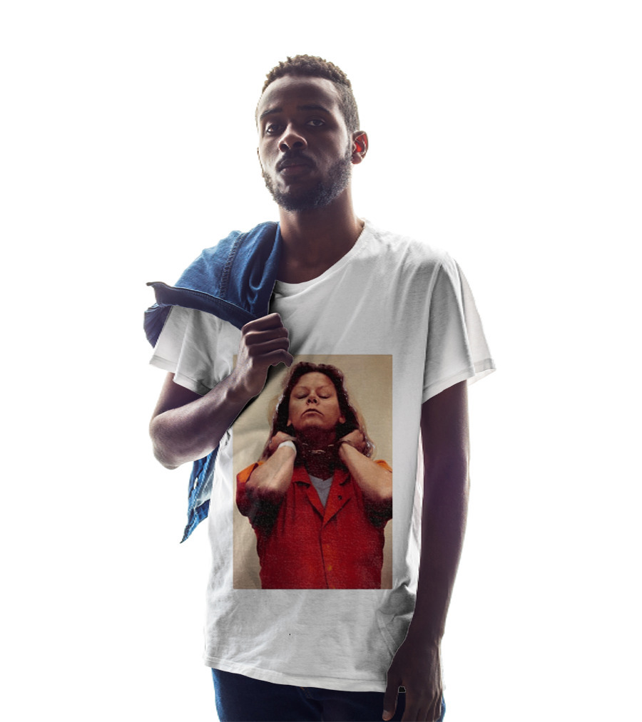 Aileen Wuornos True Crime Iconic Orange Jumpsuit Political T-Shirt