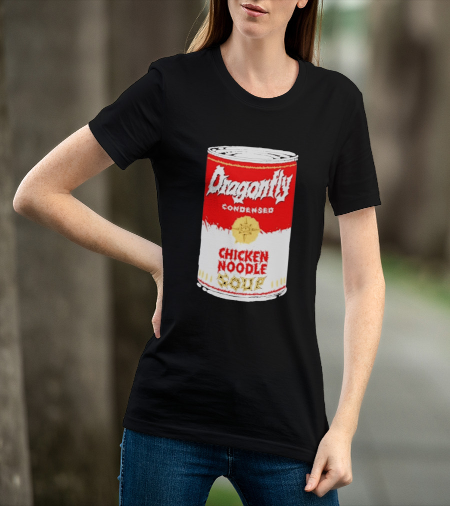 Dragonfly Condensed Chicken Noodle Soup T-Shirt