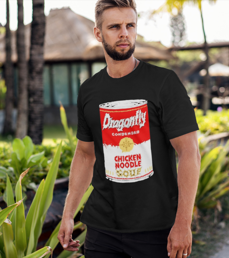 Dragonfly Condensed Chicken Noodle Soup T-Shirt
