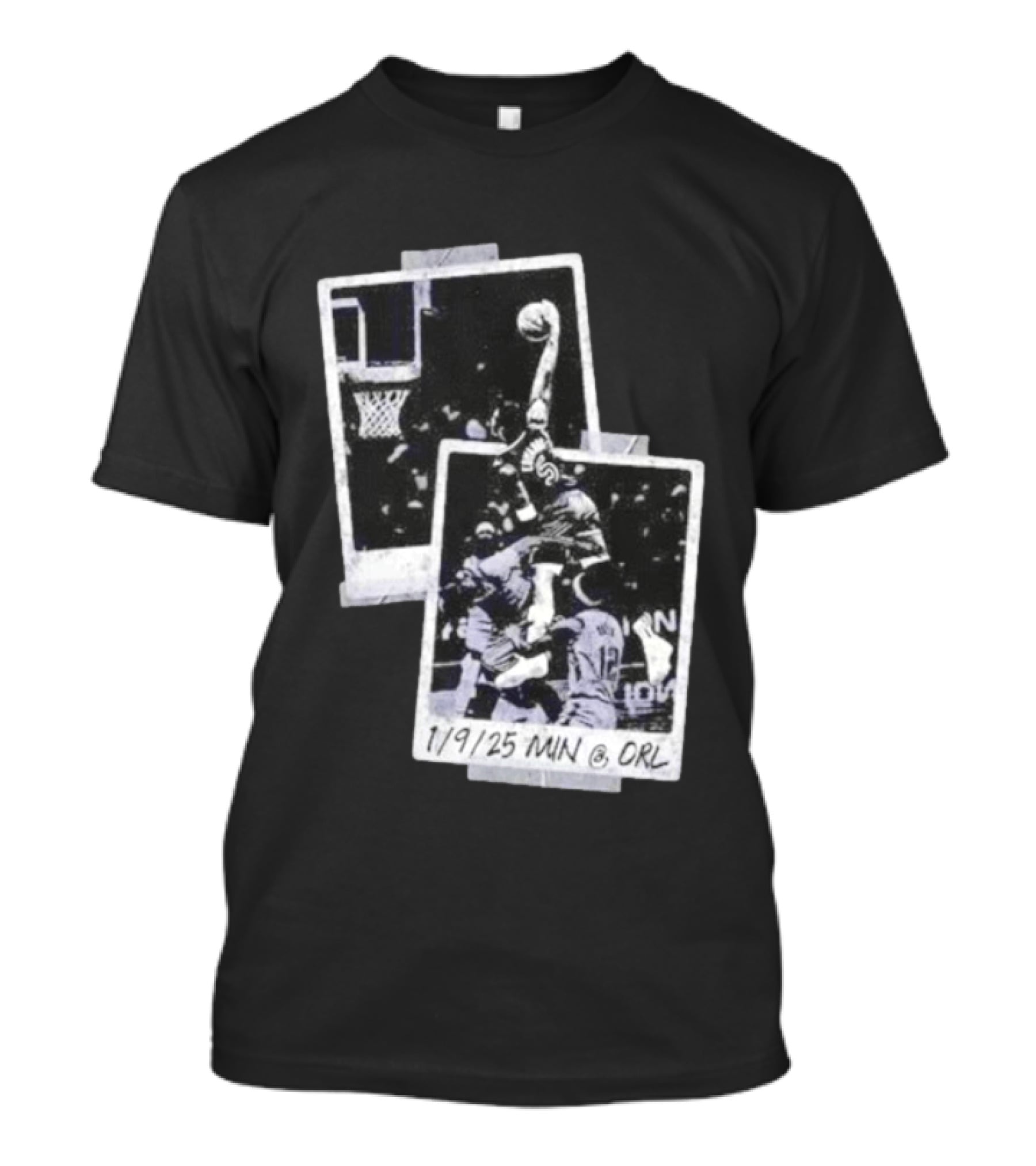 Anthony Edwards Minnesota Timberwolves Slam Dunk 1/9/25 MIN @ ORL T-Shirt