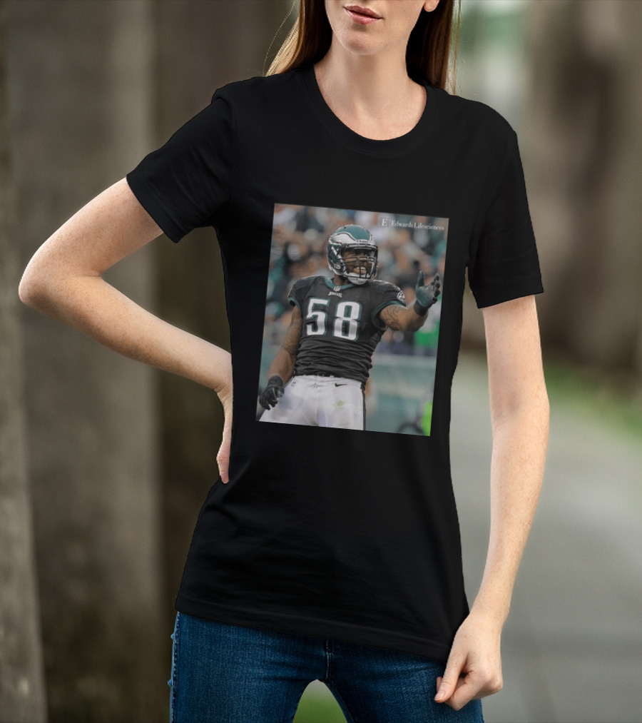 Philadelphia Eagles Legend Trent Cole Happy Birthday Celebration T-Shirt
