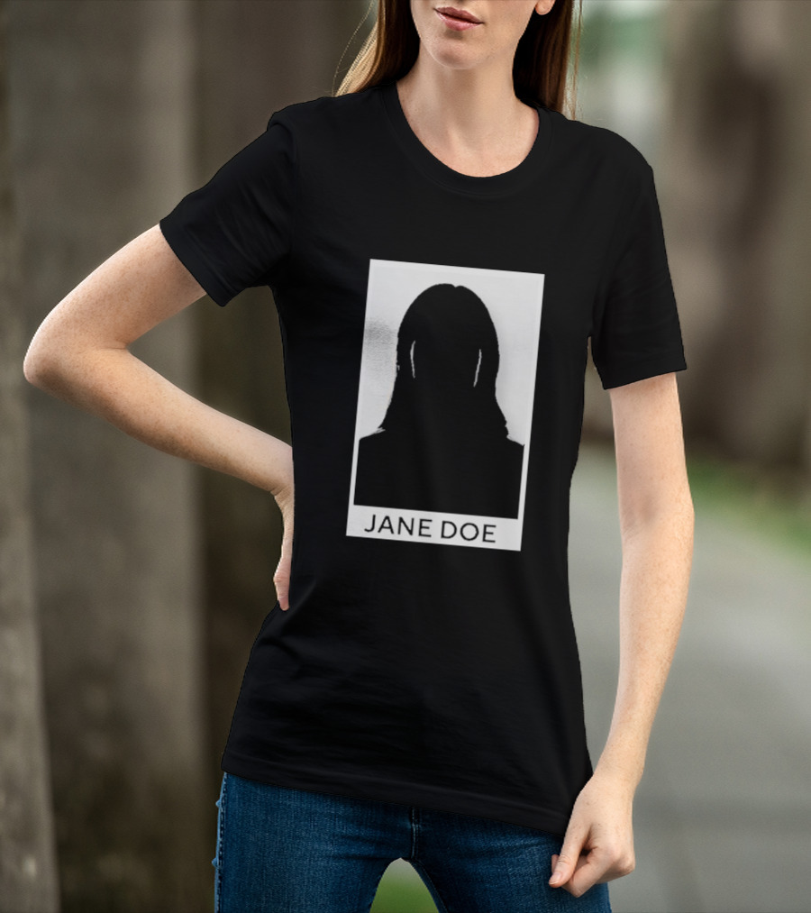 Justice For Jane Doe Silhouette Recognition Movement T-Shirt