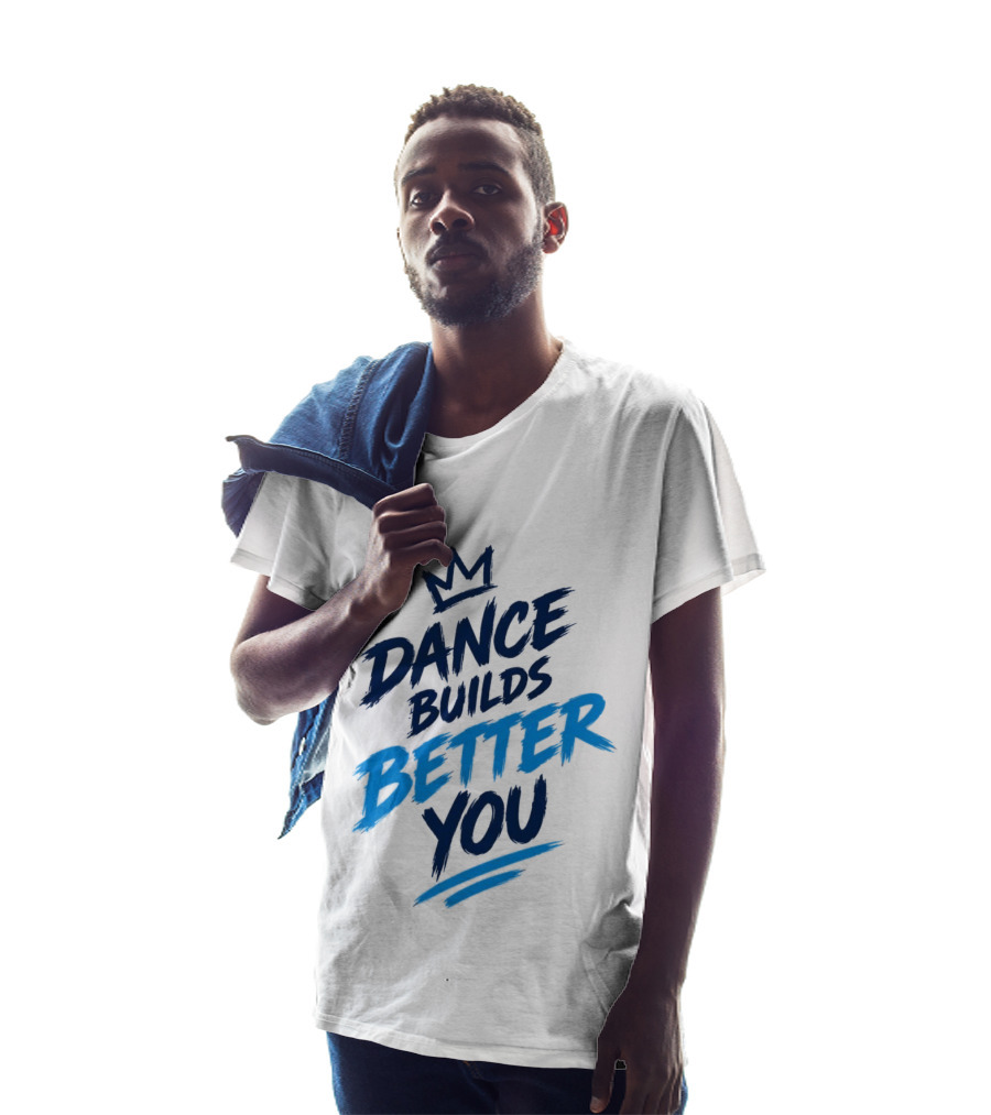 Dance Builds Better You Crown Motivation T-Shirt
