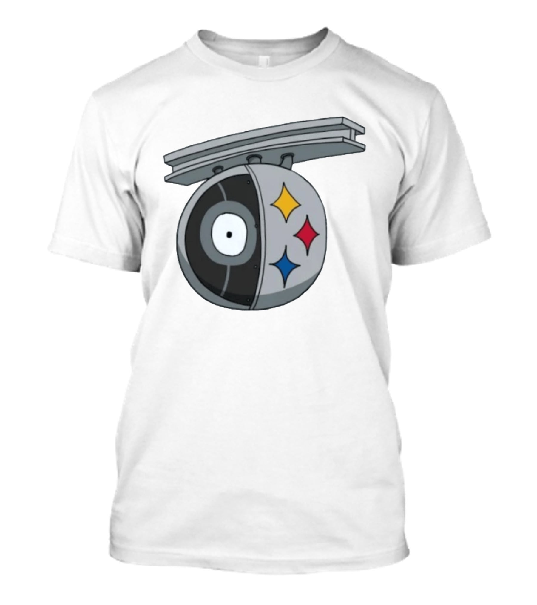 Pittsburgh Steelers Pokémon Sentret Steel Football Stadium Jumbotron T-Shirt