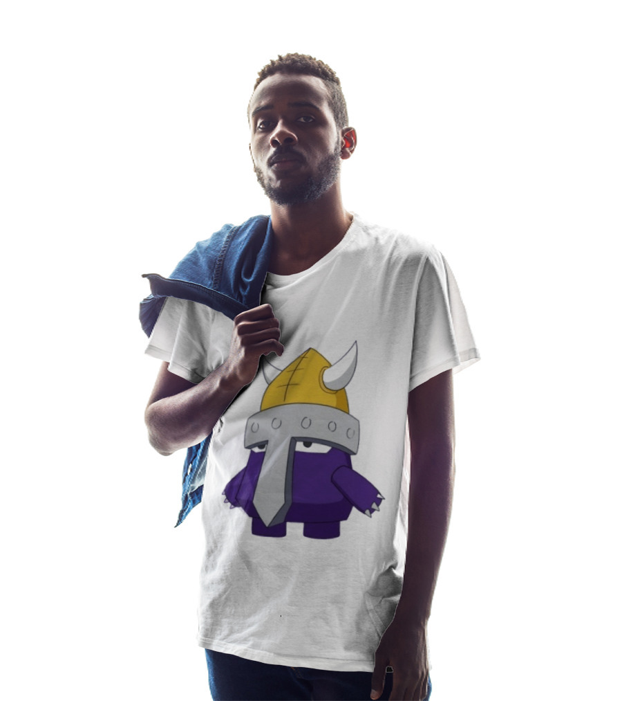 Minnesota Vikings Pokemon Mashup Viking Helmet T-Shirt