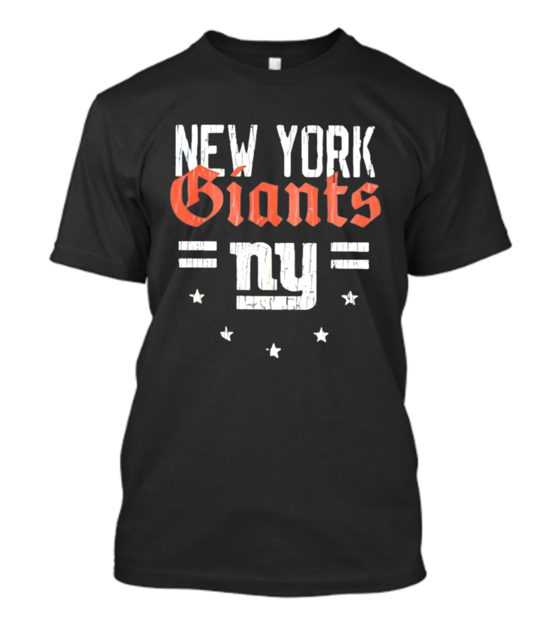 New York Giants NY Americana Patriotic Stars T-Shirt