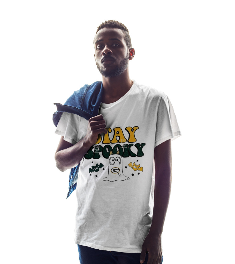 Green Bay Packers Bluey Stay Spooky Halloween T-Shirt