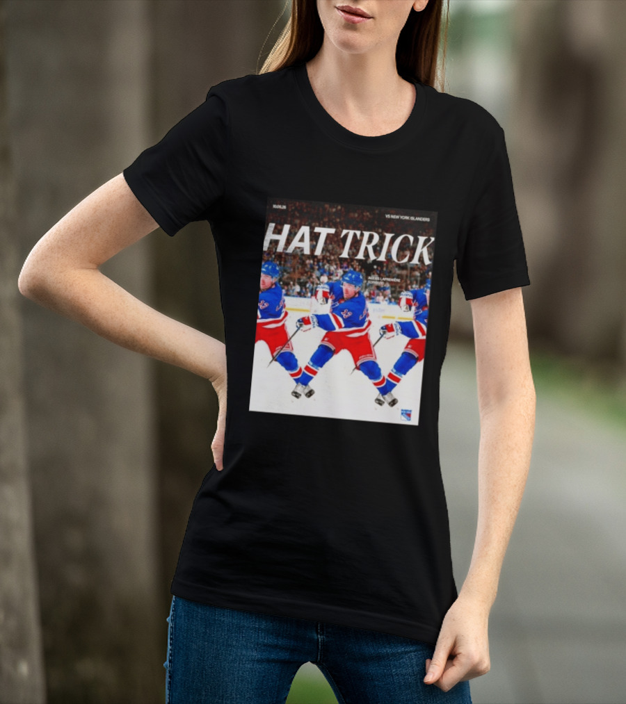 Alexis Lafrenière Hat Trick NY Rangers Vs New York Islanders 10.06.23 Forward T-Shirt