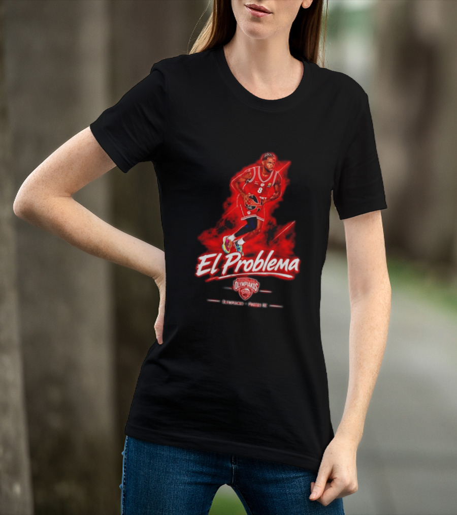 Nigel Williams Goss Olympiakos Euroleague El Problema Basketball 8 T-Shirt