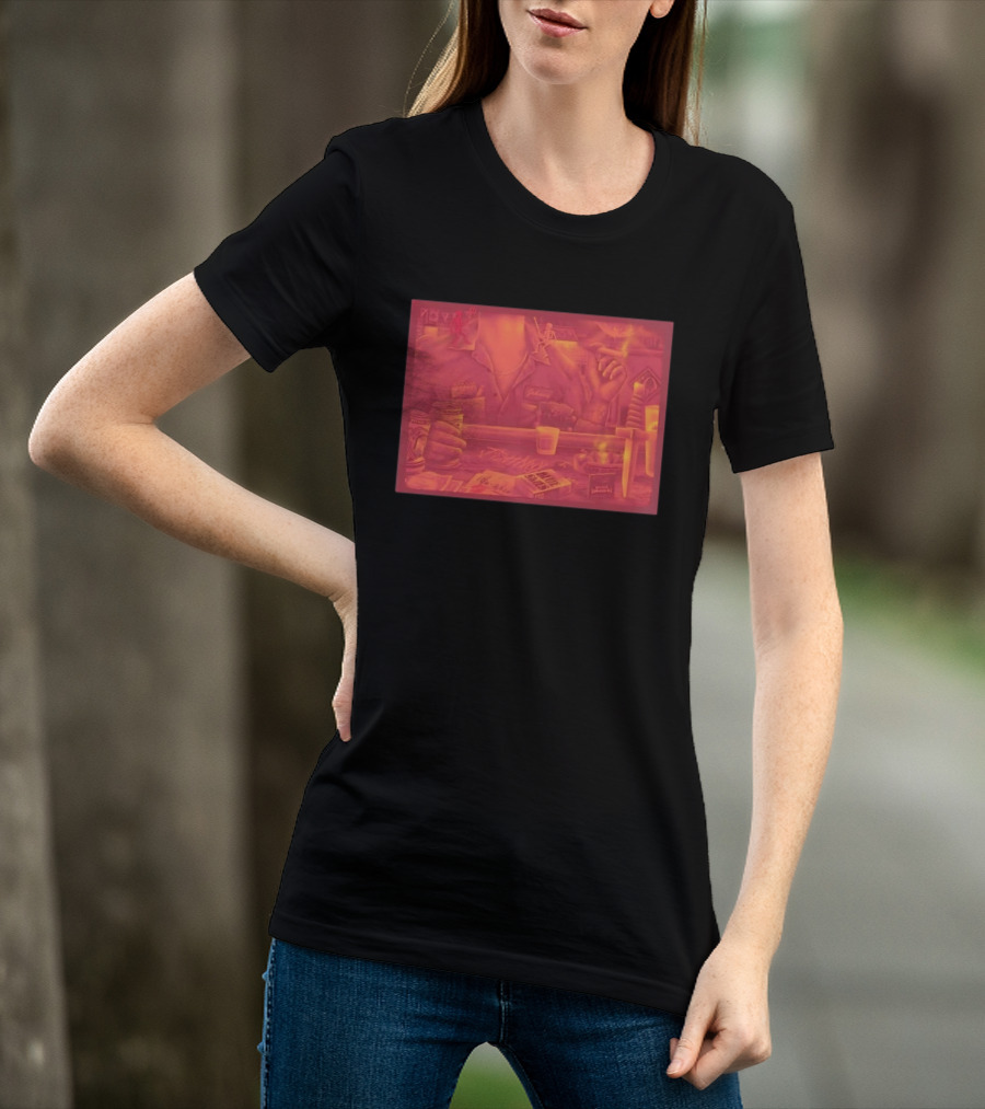 Johnny St Louis Missouri October 6 2020 Concert 100 Club Smoking Dice Beer Neon T-Shirt