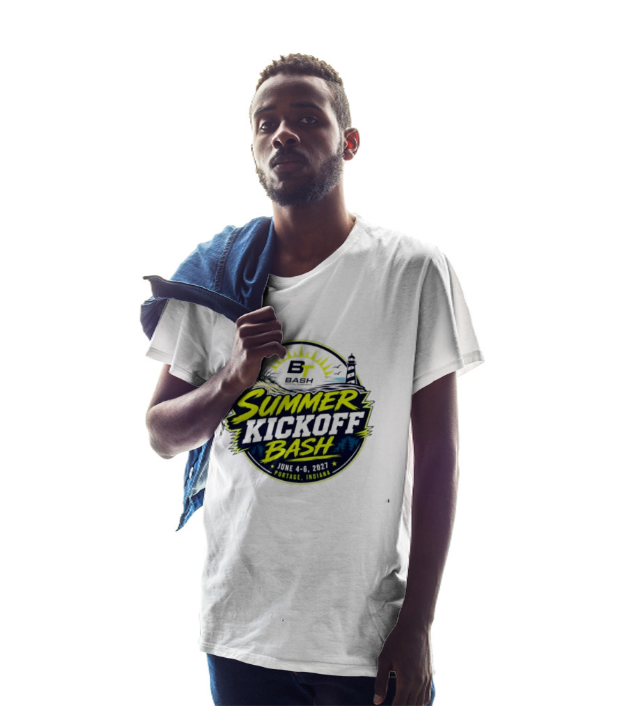 Portage Indiana Summer Kickoff Bash ET Bash Softball Event T-Shirt