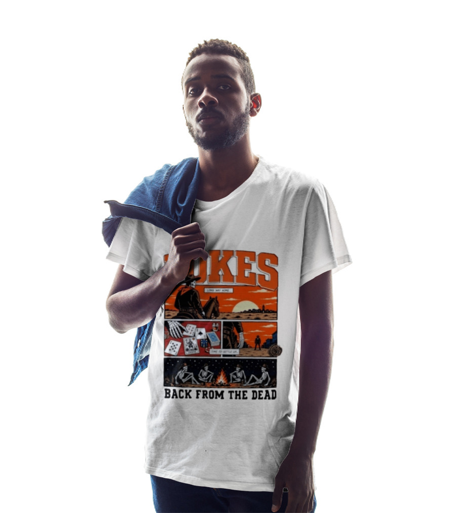 Pokes Long Way Home Time To Settle Up Back From The Dead T-Shirt