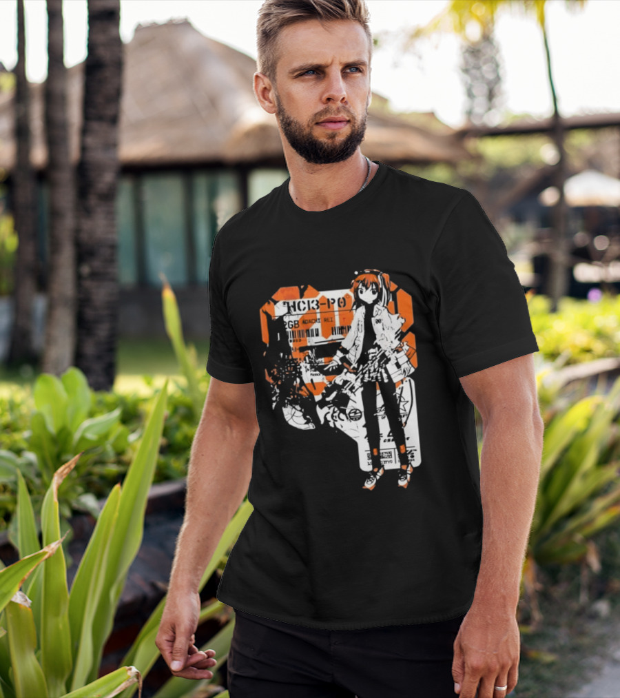 Adachi Rei HC3 PO 32GB Cybernetic Anime T-Shirt