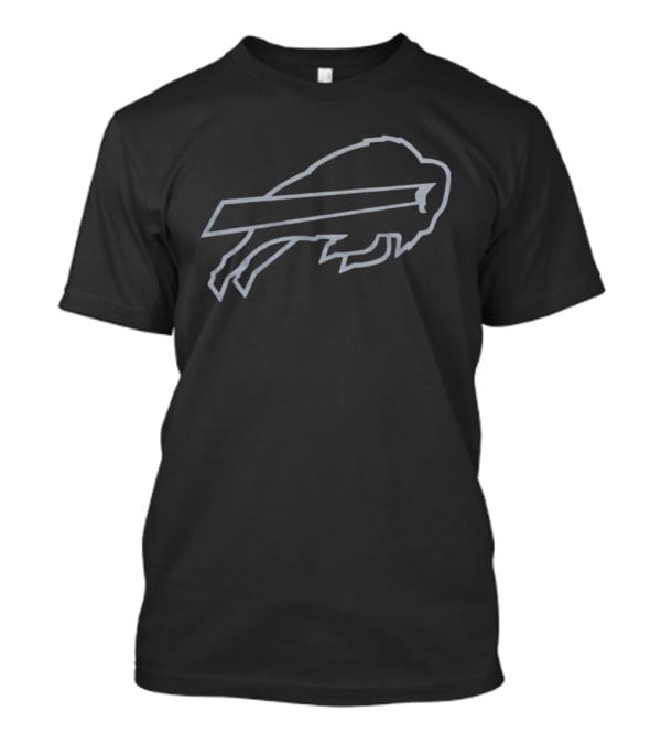 Buffalo Bills Football Black NFL Team Merchandise T-Shirt