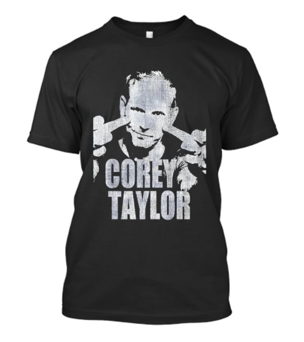 Corey Taylor Distressed Slipknot Masked Pose T-Shirt