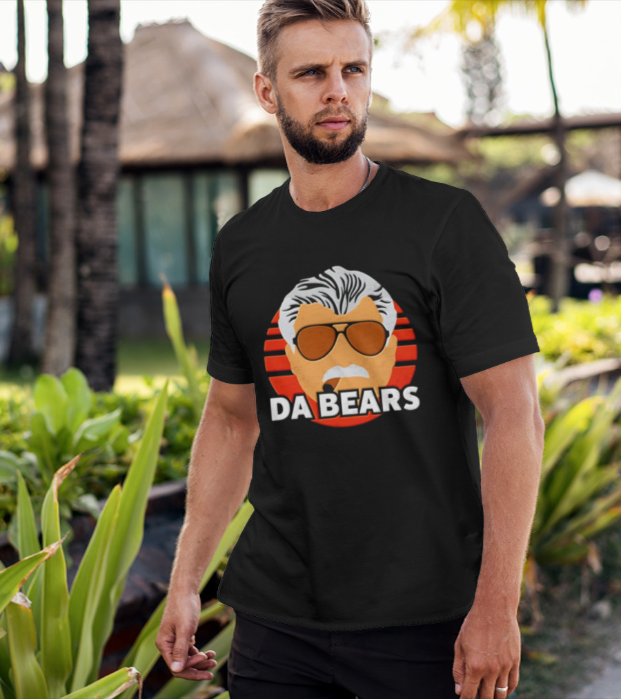 Mike Ditka Da Bears Da Coach Sunglasses Cigar T-Shirt