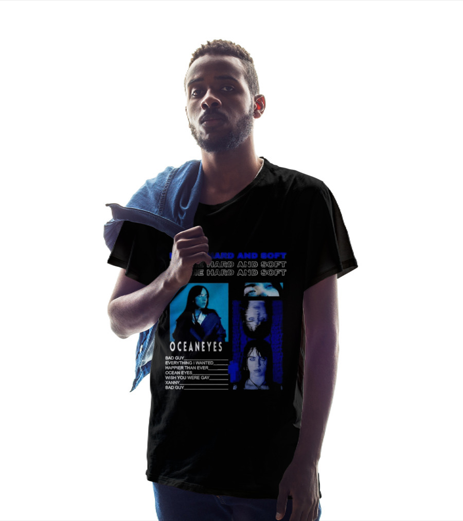 Hit Me Hard And Soft Ocean Eyes Bad Guy Happier Than Ever Billie Eilish Tour T-Shirt