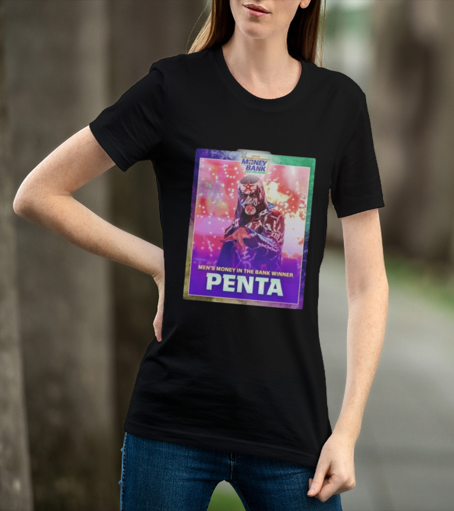 Penta Men's Money In The Bank Winner New Orleans Wrestler T-Shirt