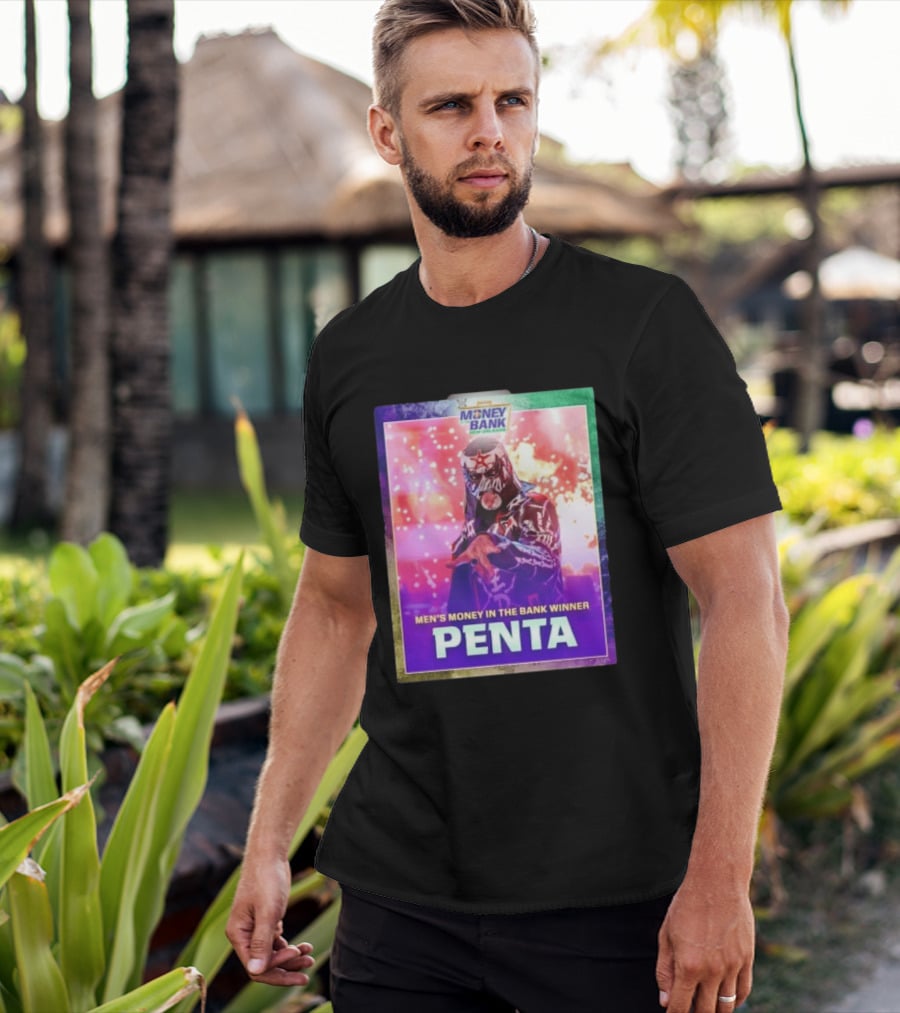 Penta Men's Money In The Bank Winner New Orleans Wrestler T-Shirt