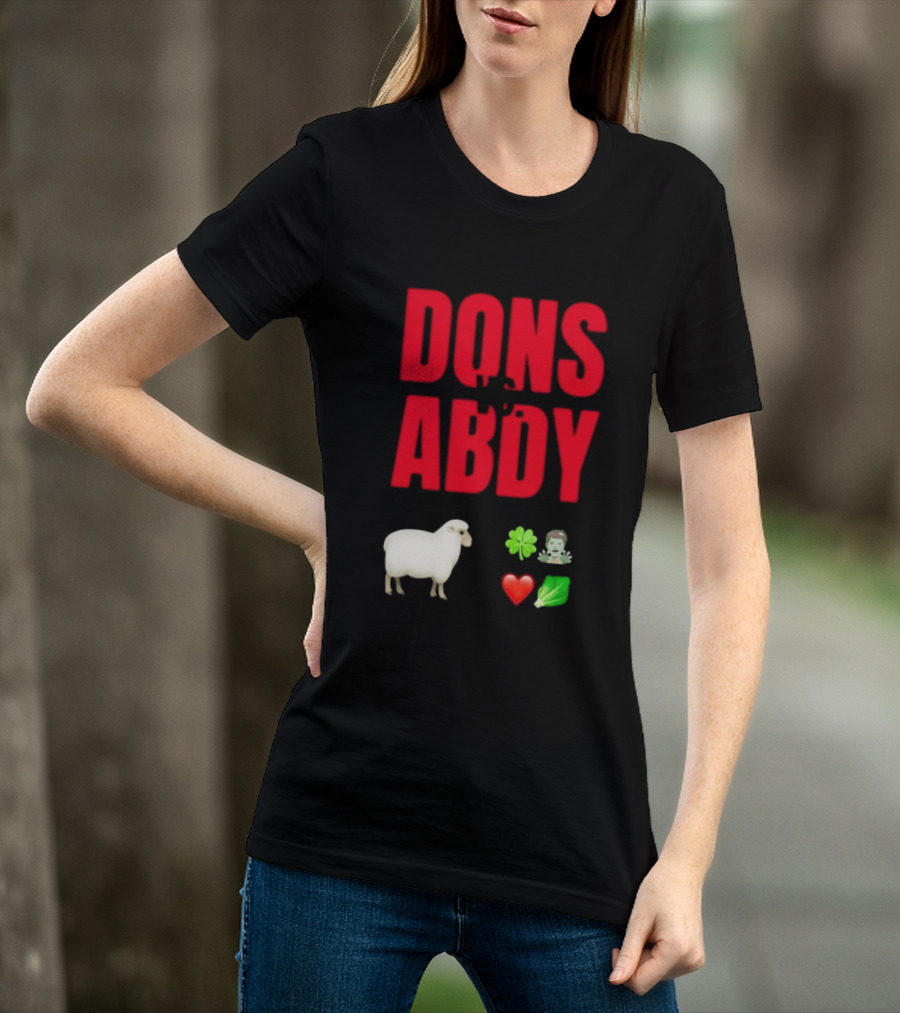 Dons Abdy Sheep Clover Zombie Heart Lettuce T-Shirt