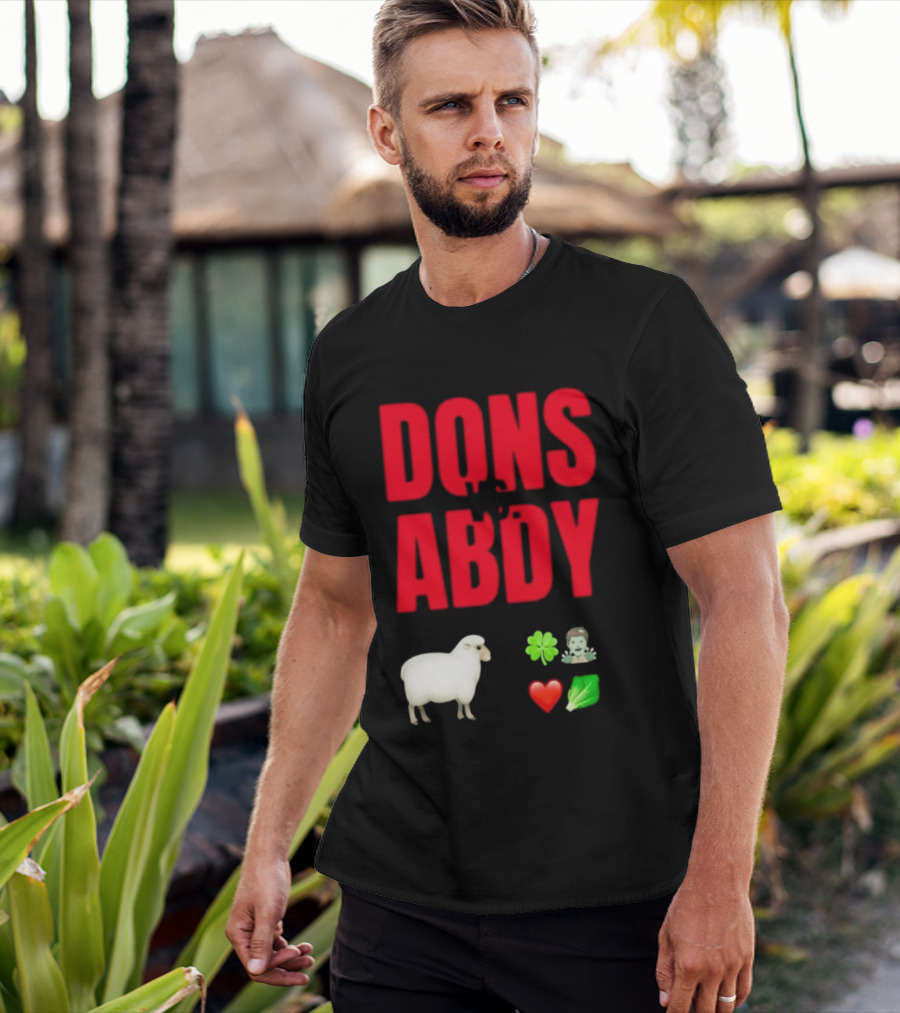 Dons Abdy Sheep Clover Zombie Heart Lettuce T-Shirt