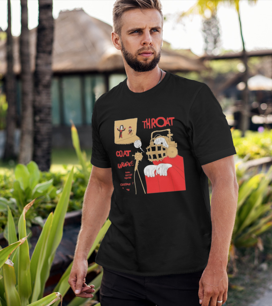 Throat Coat Karaoke Unique Style Danu Social House October 17 Fun T-Shirt