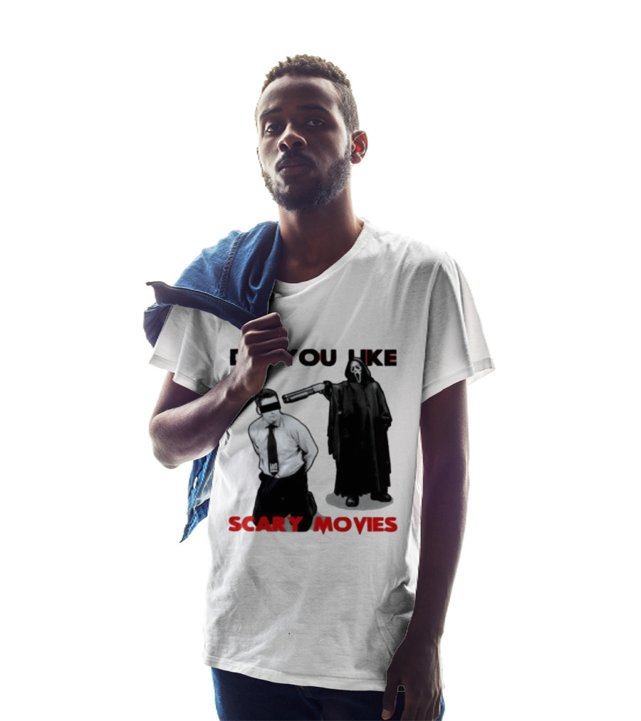 Ghostface Do You Like Scary Movies Bootleg T-Shirt
