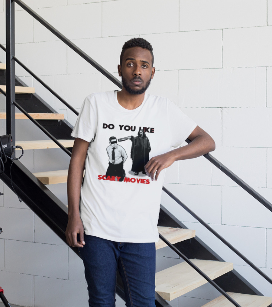 Ghostface Do You Like Scary Movies Bootleg T-Shirt