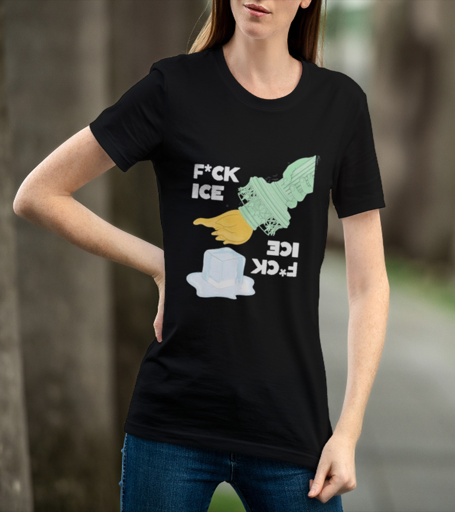F*ck Ice Statue Of Liberty Protest Immigration T-Shirt